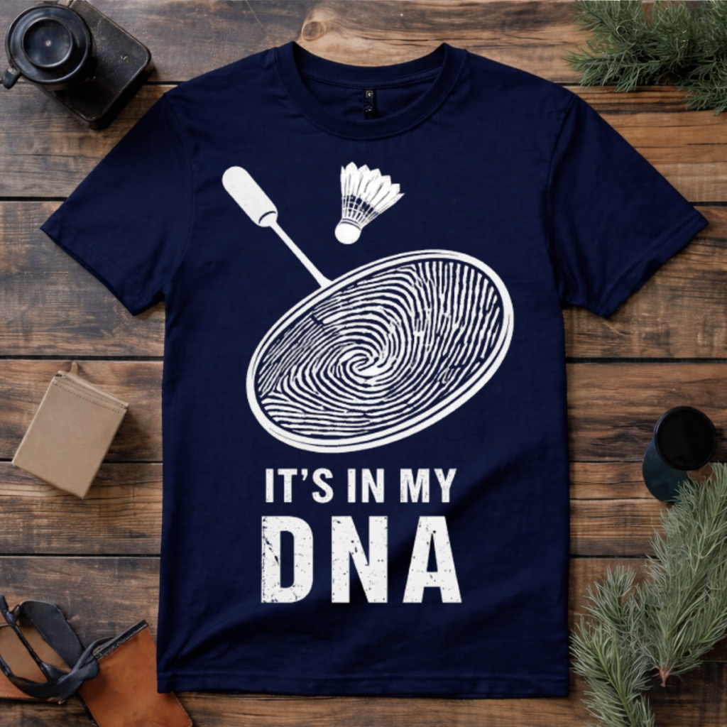 Badminton Is in My DNA T Shirt