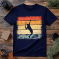 Vintage Tennis Player T Shirt