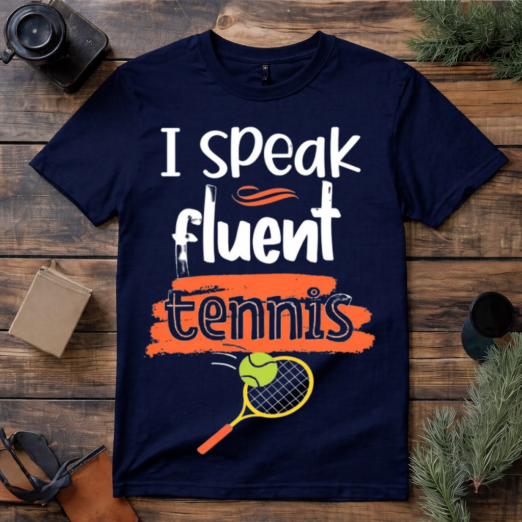 I Speak Fluent Tennis T Shirt