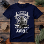 April Born Old Man Legend T Shirt