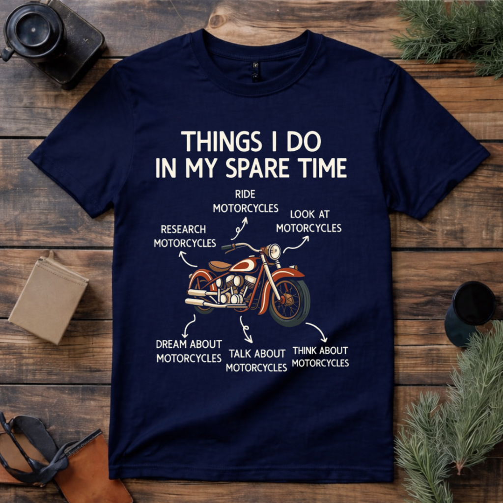 Things I Do Motorcycle Lover T Shirt