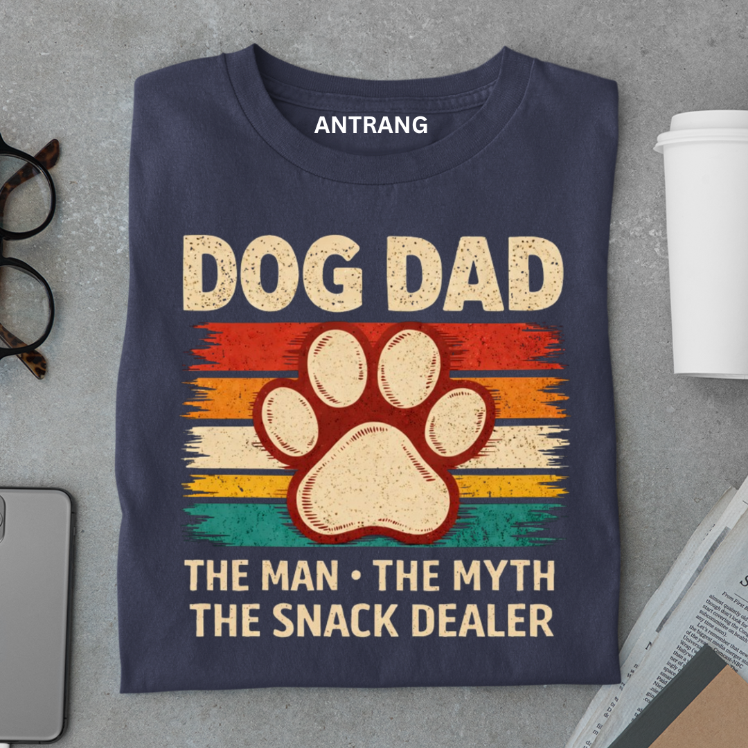 Dog Dad Snack Dealer T Shirt