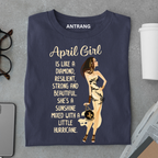 April Girl Diamond T Shirt