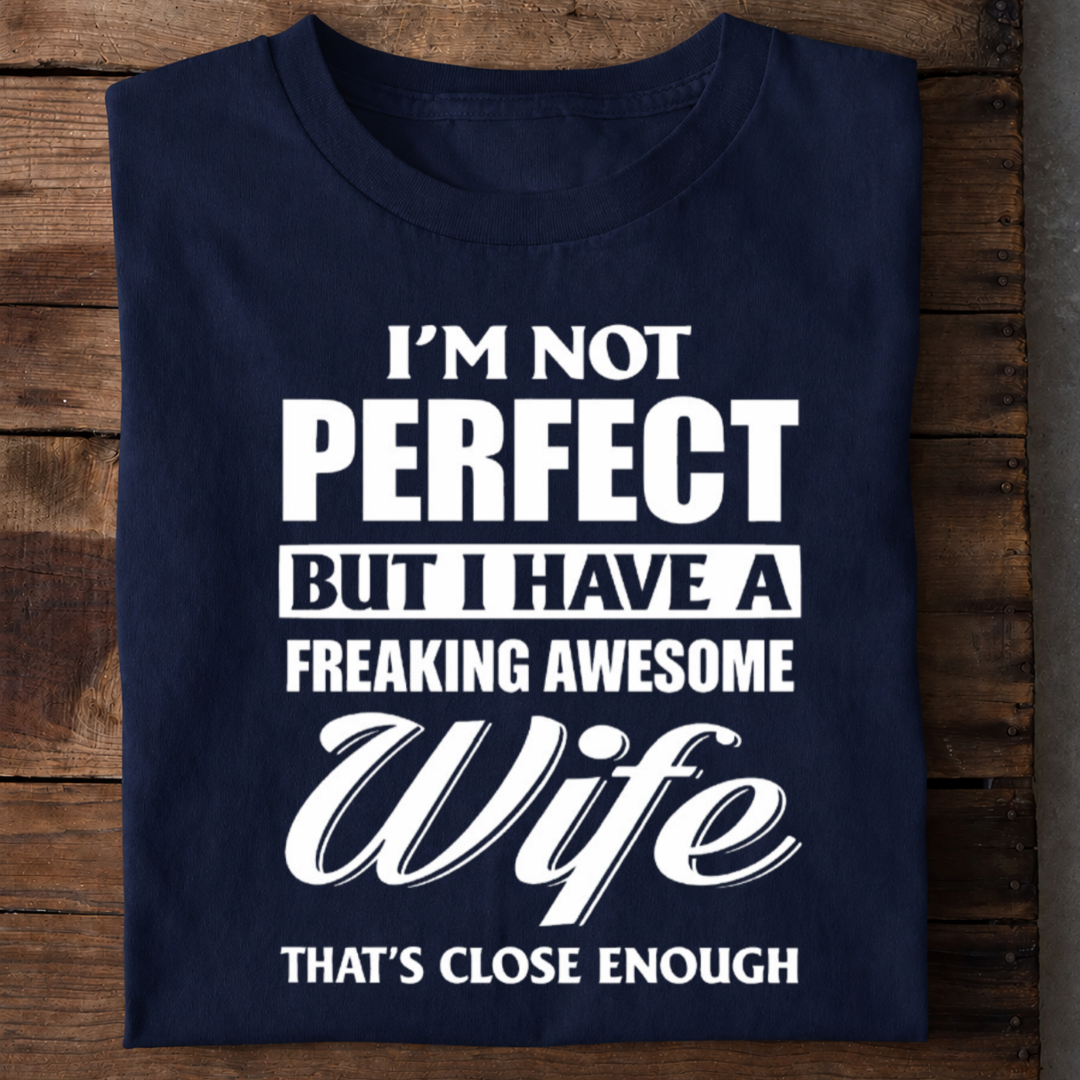 Awesome Wife Premium Cotton T Shirt