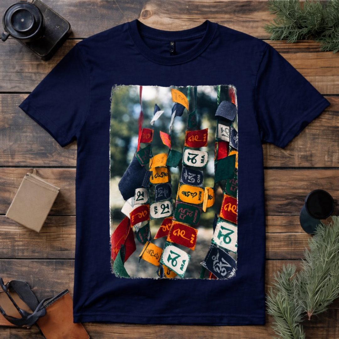 Prayer Flags Travel T Shirt