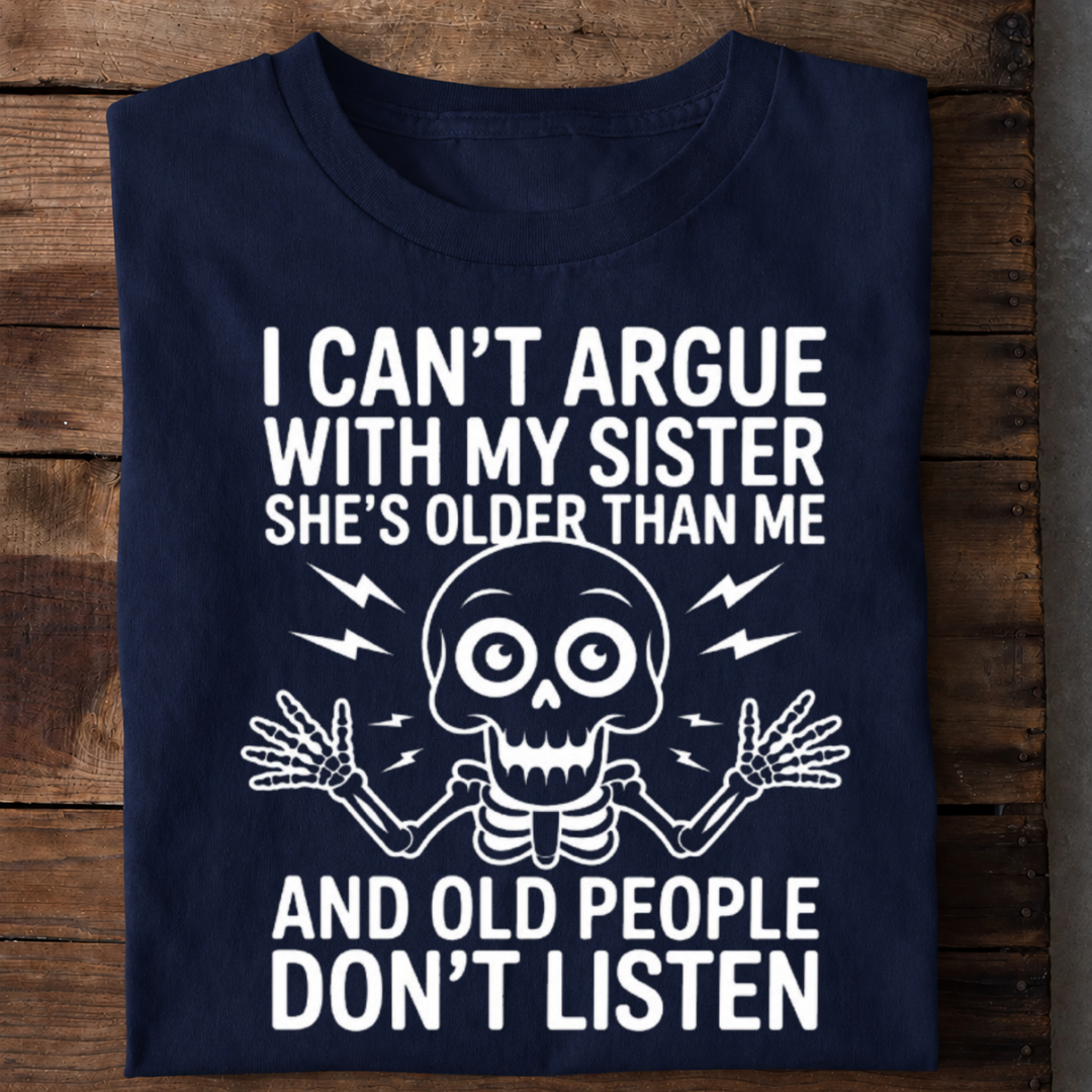 Sister Fun Premium Cotton T Shirt