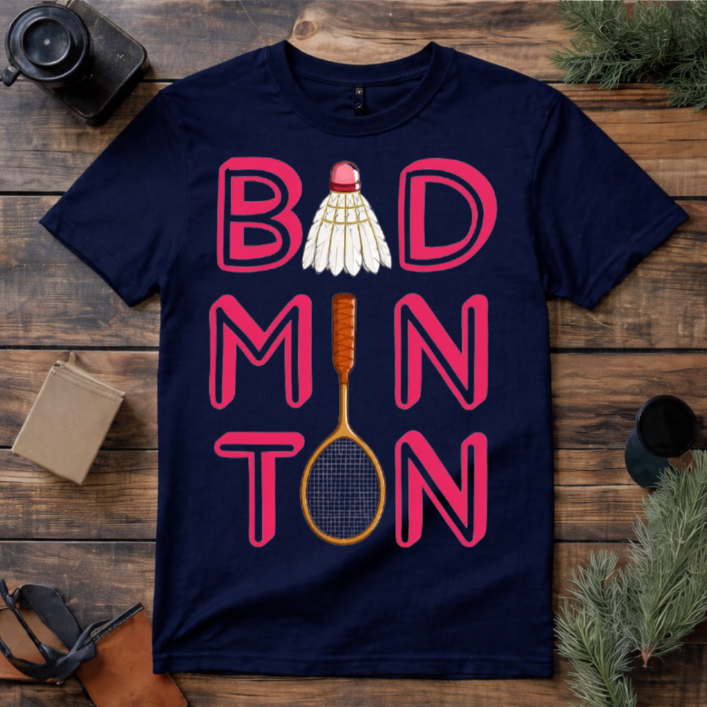 Badminton Lover T Shirt