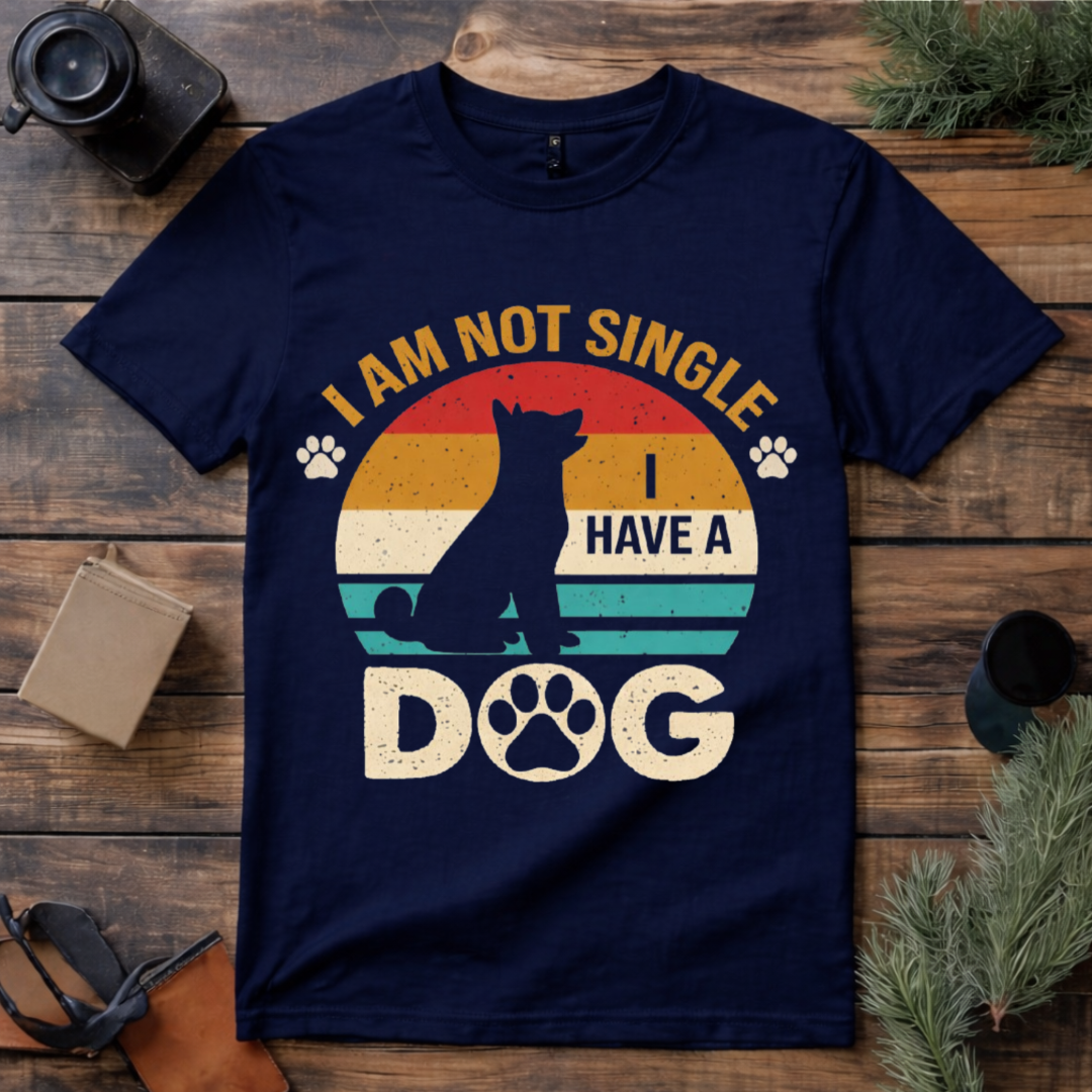 Not Single I Have a Dog T Shirt