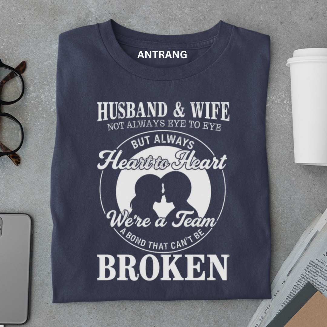 Husband Wife Unbreakable Bond T Shirt