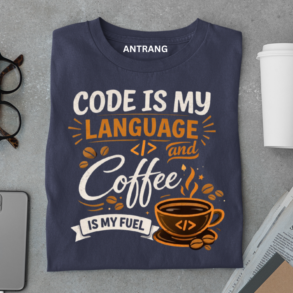 Code and Coffee T Shirt