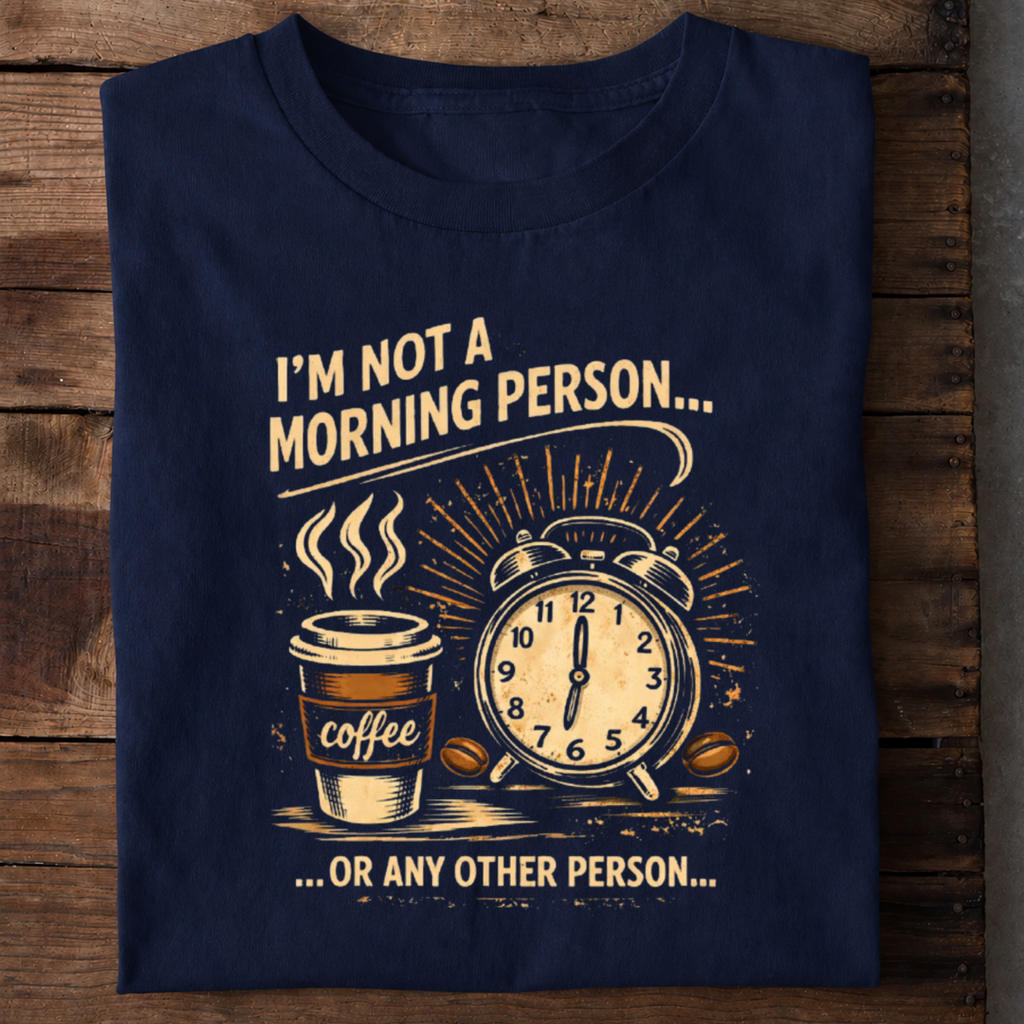 Code and Coffee Premium Cotton T Shirt