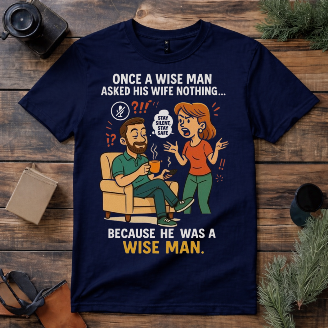 Wise Man Funny Husband T Shirt