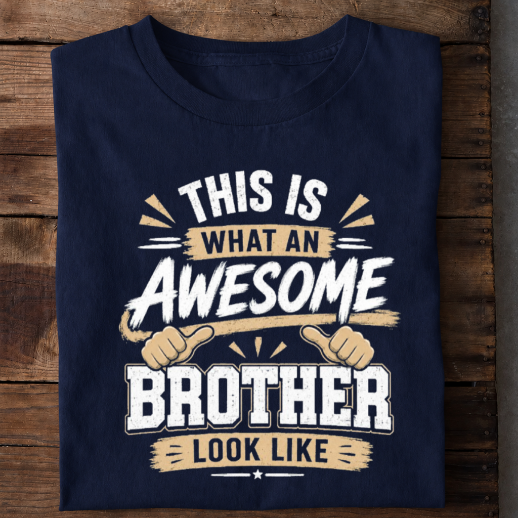 Awesome Brother Premium Cotton T Shirt