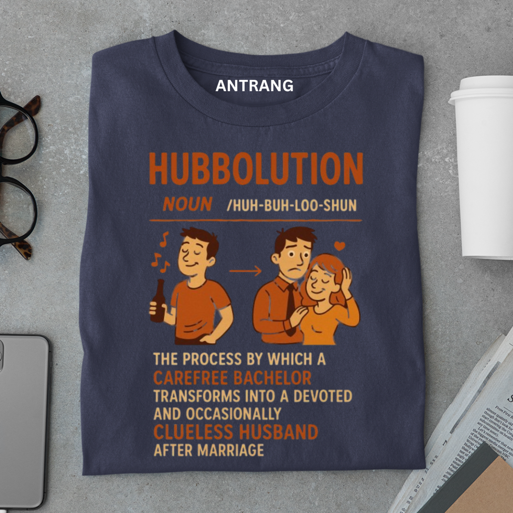 Hubbolution Funny Husband T Shirt