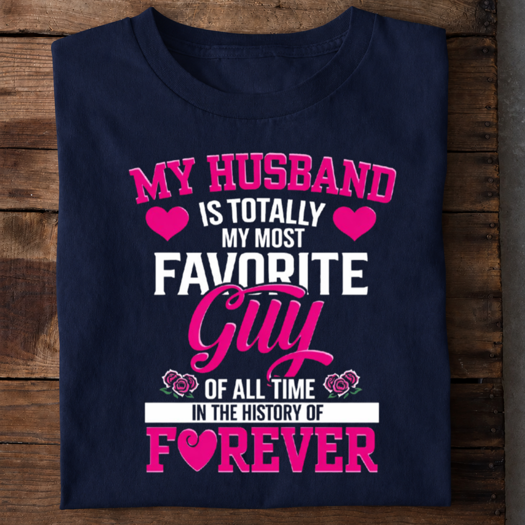 Favorite Husband Premium Cotton T Shirt