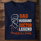Doctor Dad Premium Cotton T Shirt