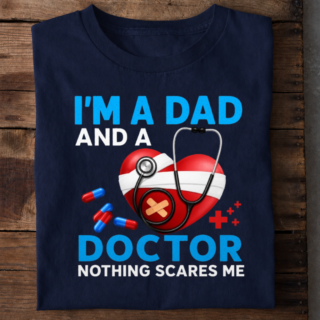 Dad Doctor Premium Cotton T Shirt