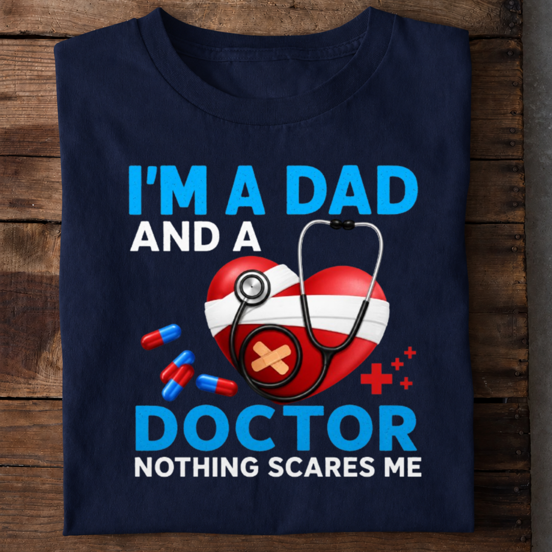 Dad Doctor Premium Cotton T Shirt