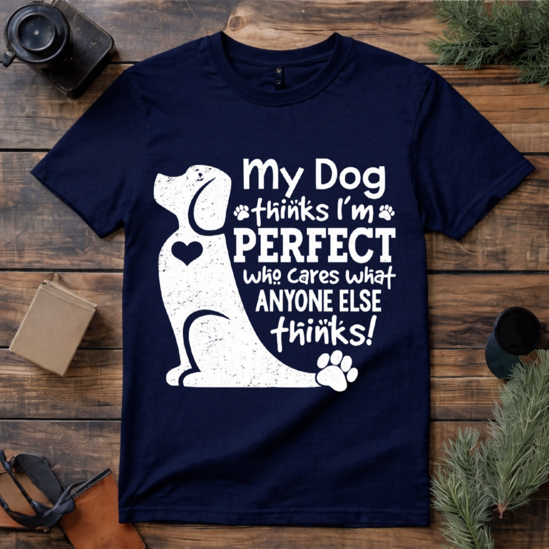 My Dog Thinks I’m Perfect T Shirt