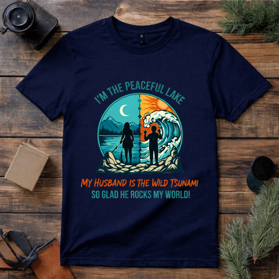 Peaceful Wife Wild Husband T Shirt