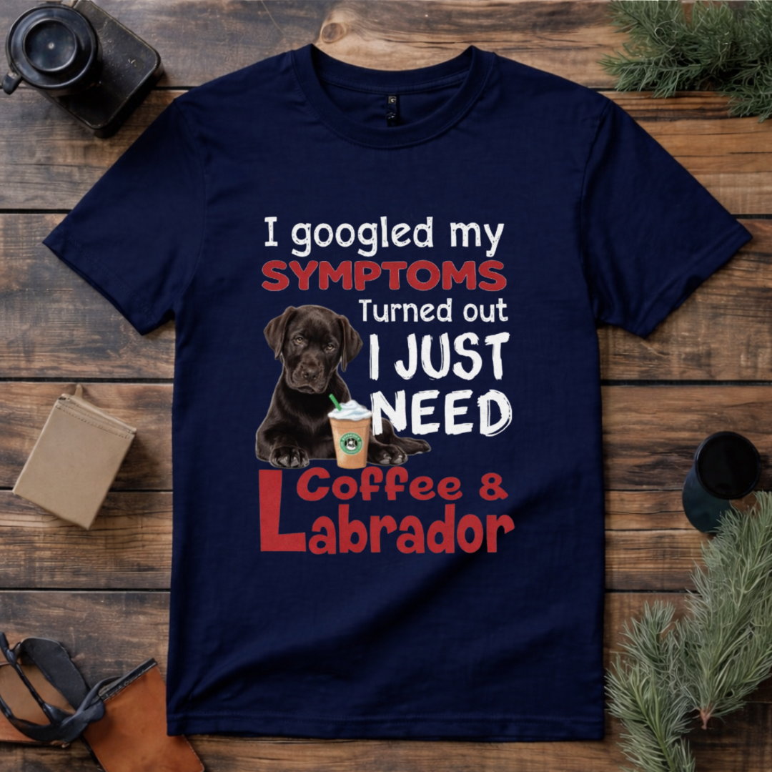 Coffee and Labrador Lover T Shirt