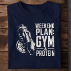 Weekend Gym Premium Cotton T Shirt