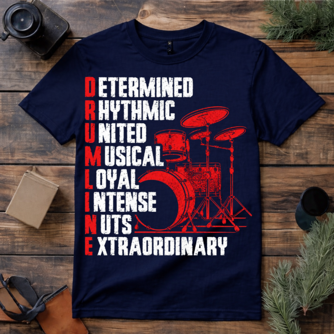 Music Drummer Motivation T Shirt