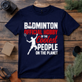 Badminton Official Premium Cotton T Shirt