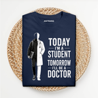 Today Student Tomorrow Doctor Dark T Shirt