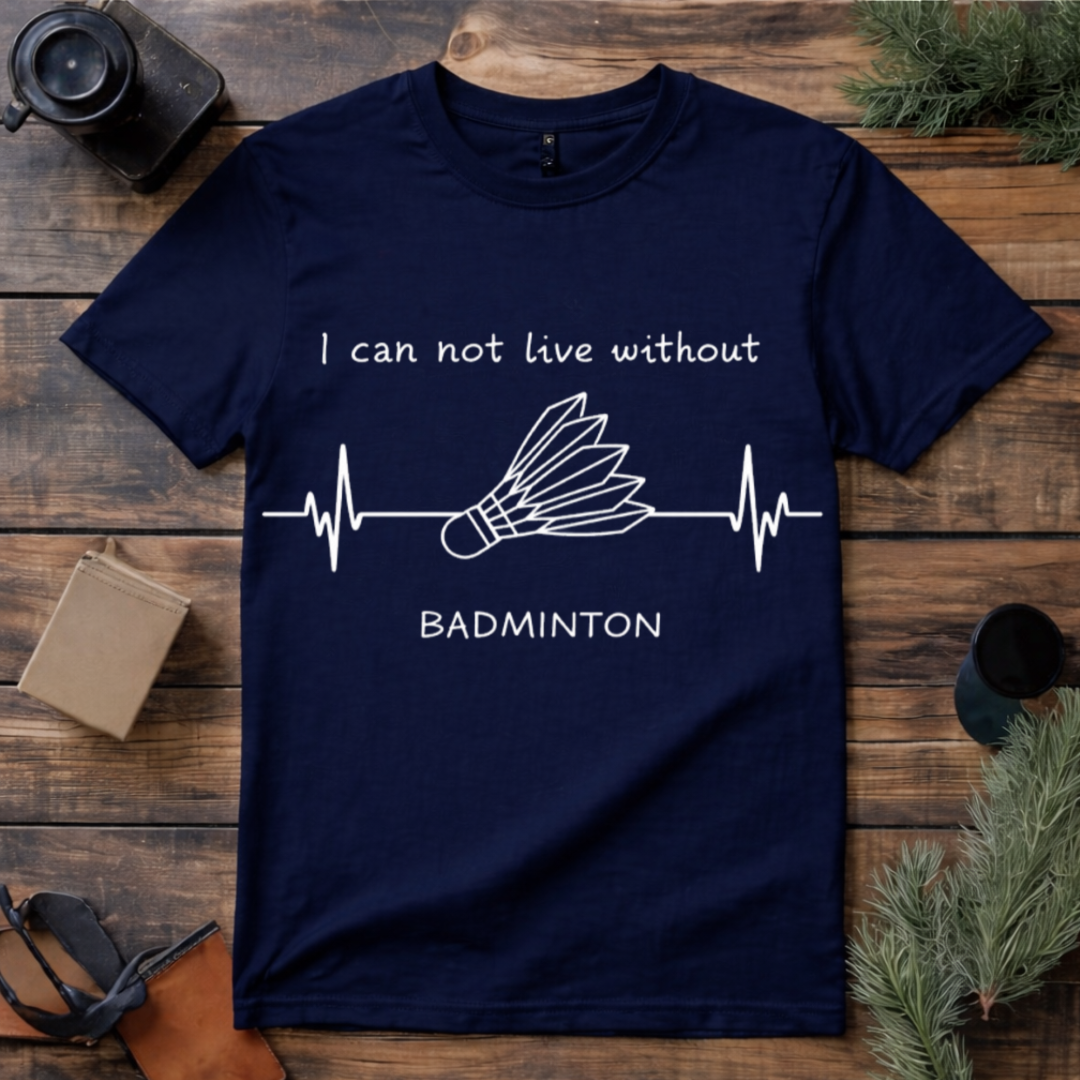 Can’t Live Without Badminton T Shirt