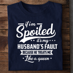 Spoiled Wife Premium Cotton T Shirt