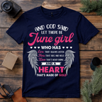 June Girl Heart of Gold T Shirt