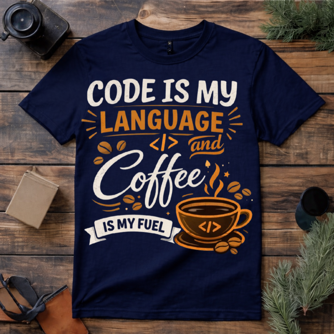 Code and Coffee T Shirt