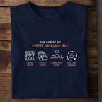 Coffee Obsessed Premium Cotton T Shirt