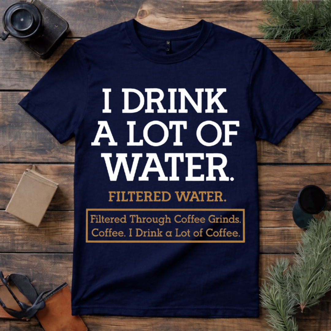 I Drink a Lot of Coffee T Shirt