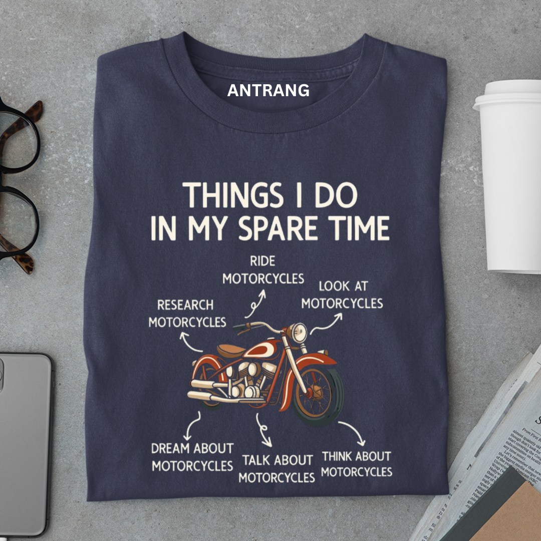 Things I Do Motorcycle Lover T Shirt