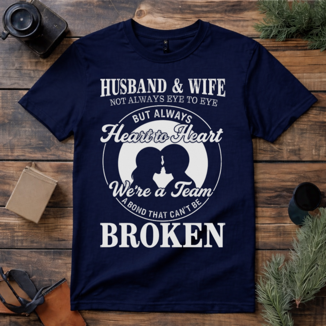 Husband Wife Unbreakable Bond T Shirt