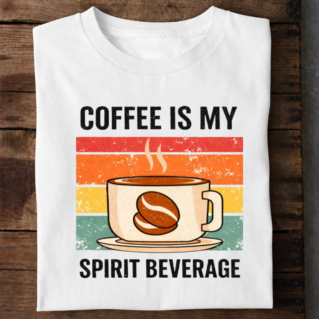 Spirit Coffee Premium Cotton T Shirt