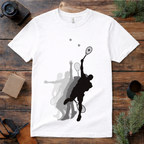 Tennis Serve Silhouette T Shirt