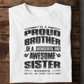 Proud Brother Premium Cotton T Shirt