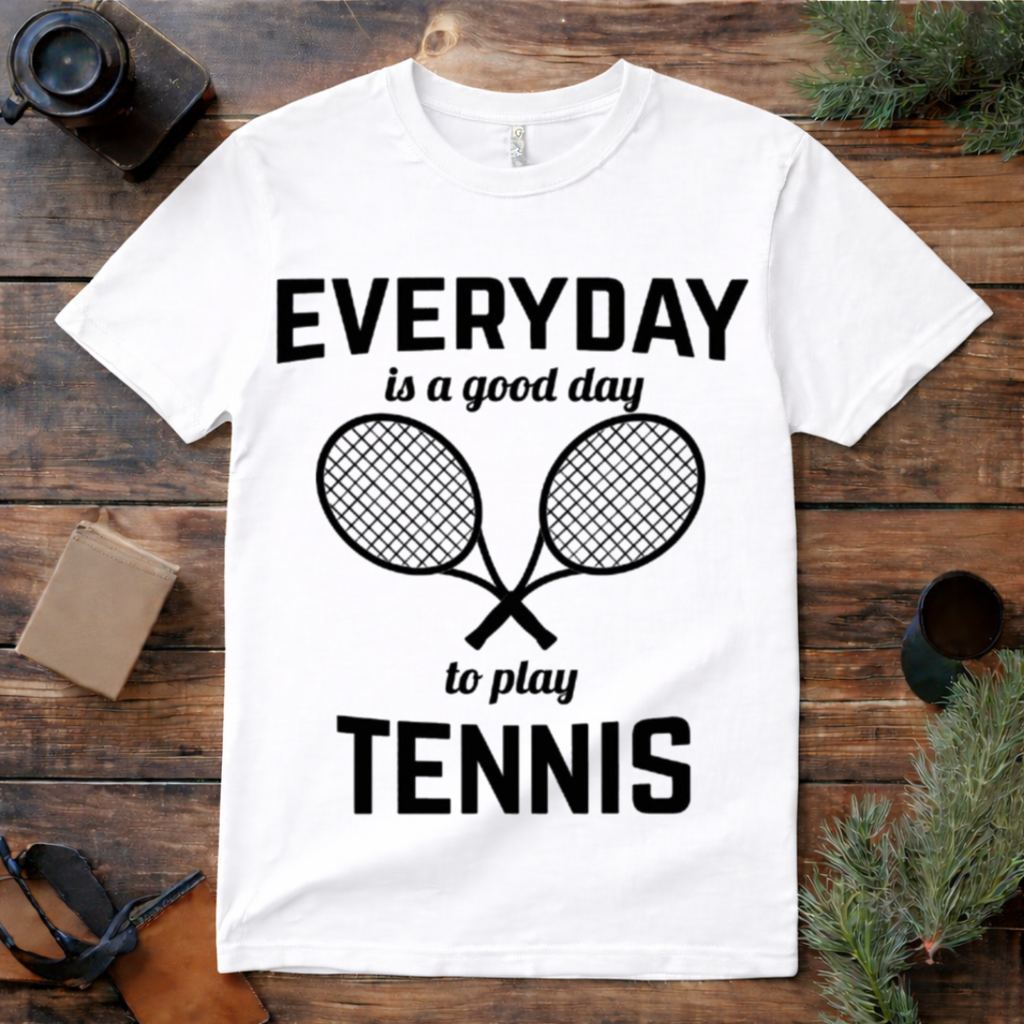 Everyday Is a Good Day Tennis T Shirt