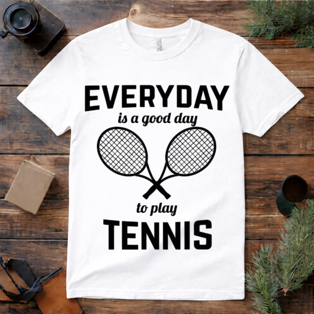 Everyday Is a Good Day Tennis T Shirt