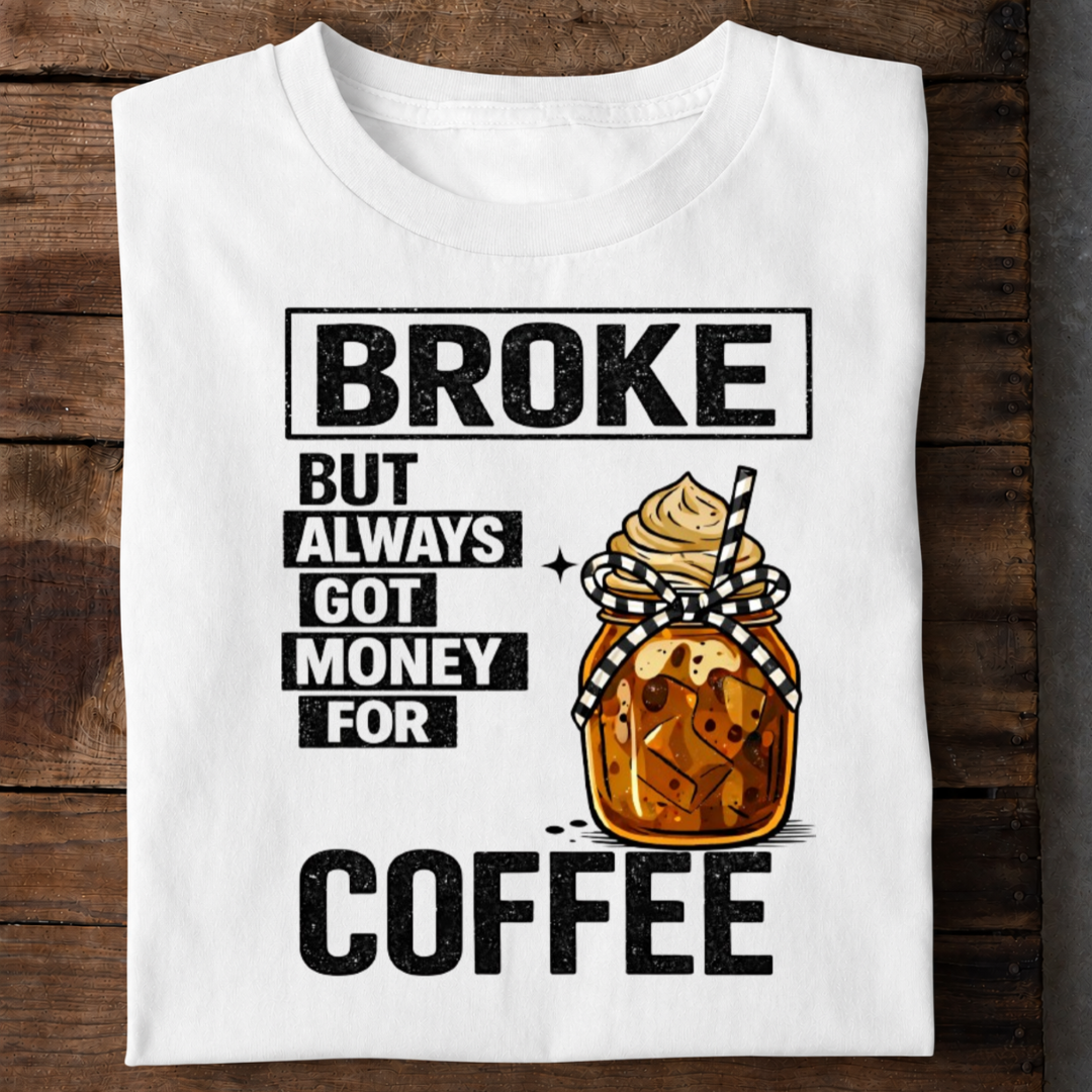 Coffee Broker Premium Cotton T Shirt