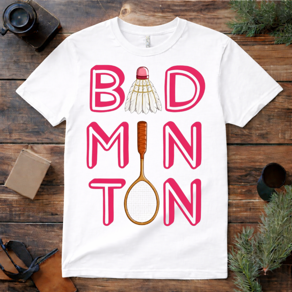 Badminton Lover T Shirt
