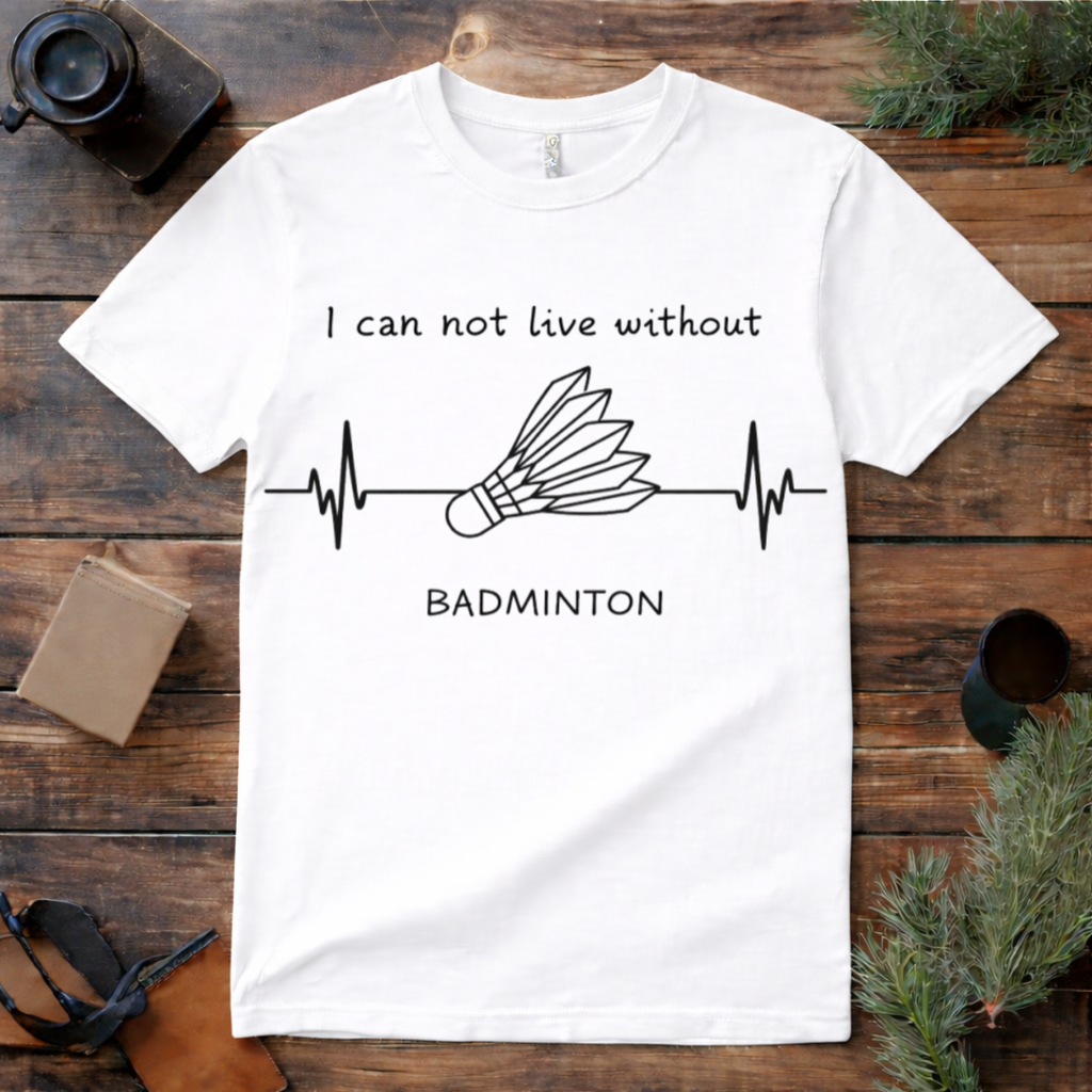 Can’t Live Without Badminton T Shirt