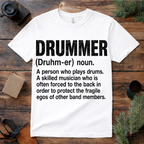 Drummer Definition Funny T Shirt