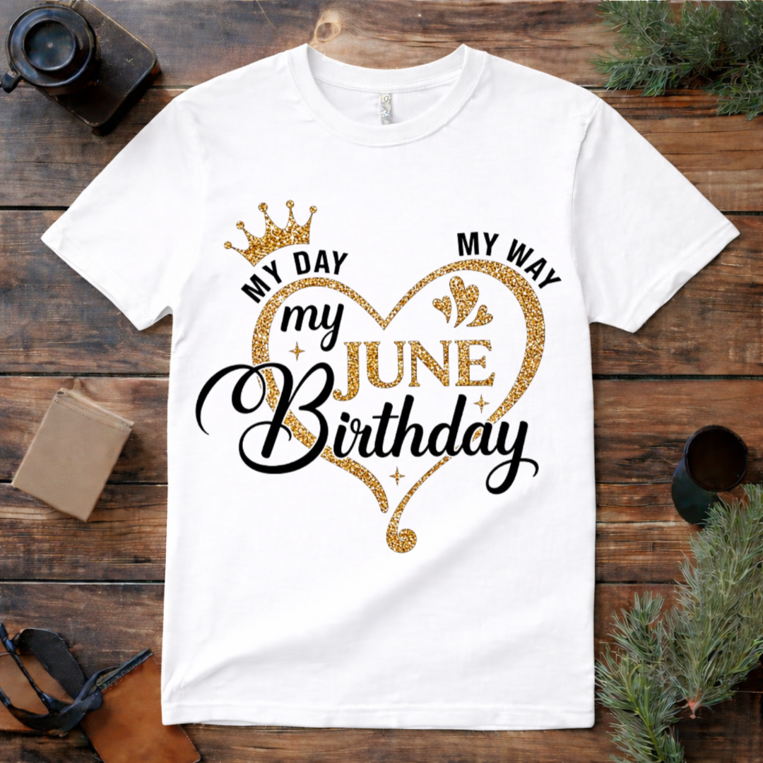 My June Birthday T Shirt