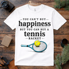 Tennis Racket Happiness T Shirt