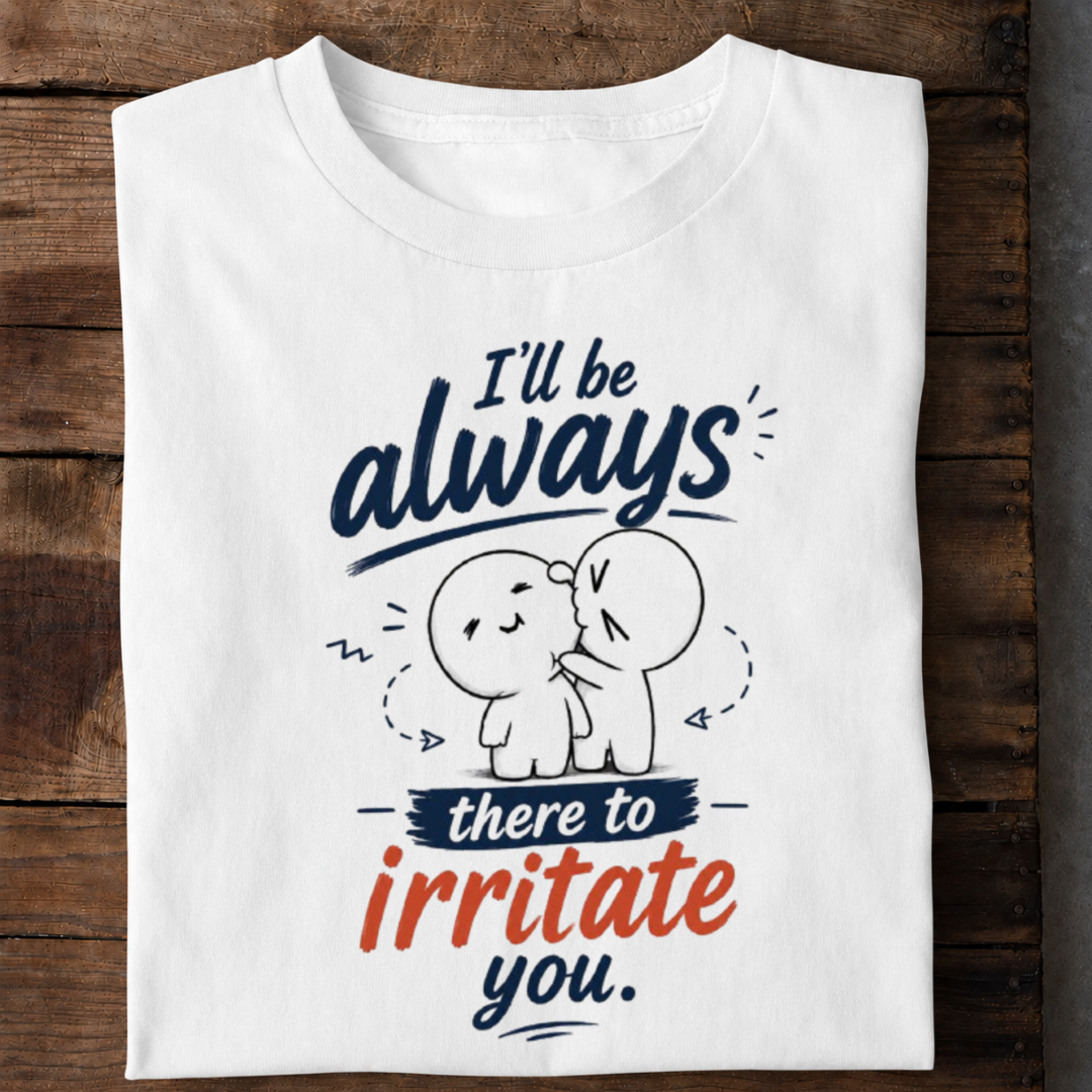 I’ll Always Be There to Irritate You T Shirt