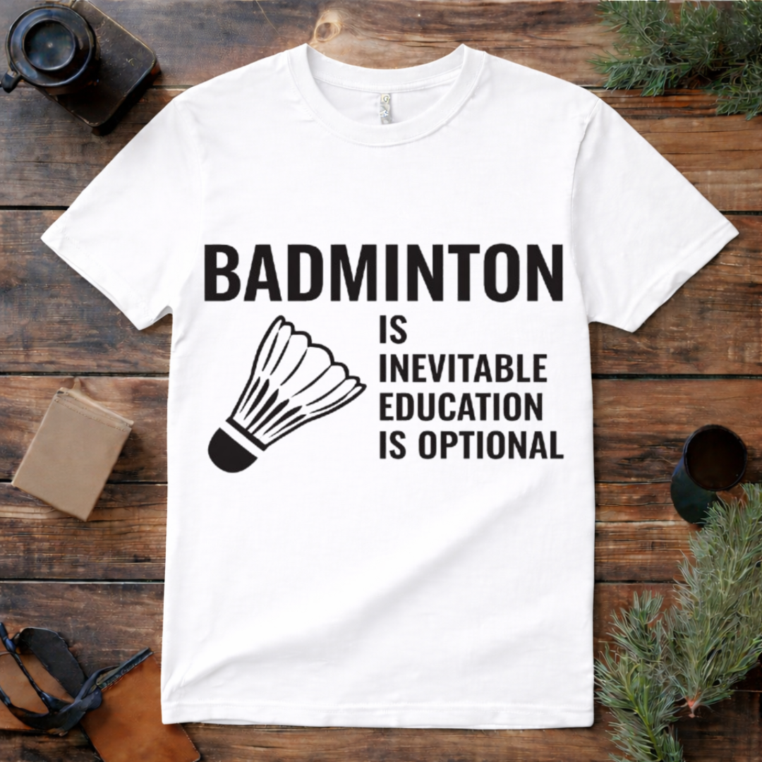Badminton Is Inevitable T Shirt